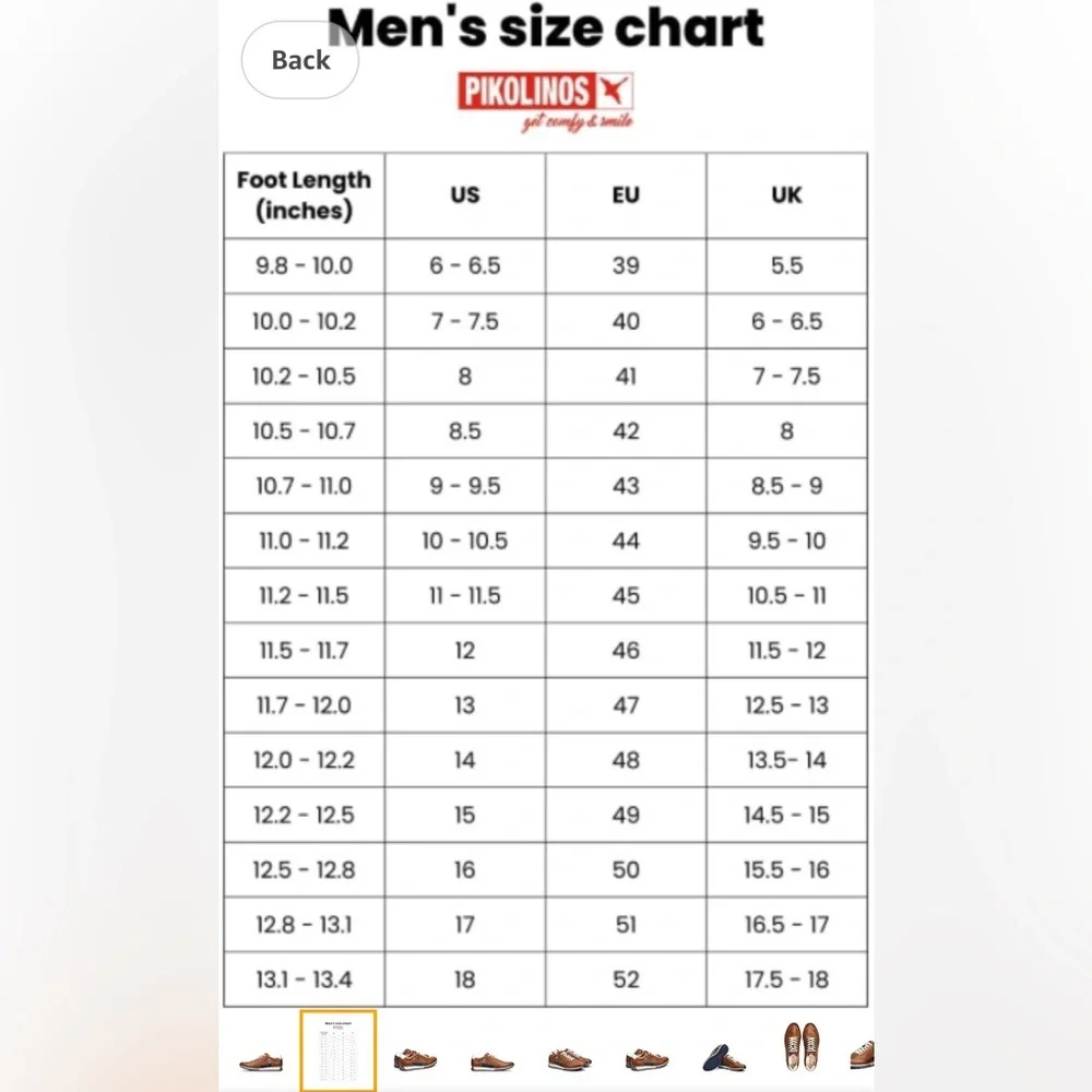 Pikolinos Fashion Sneakers Shoes Sz 8 Men EU 41 - Picture 10 of 10